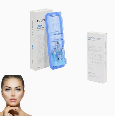 Gel suave e elásticoConstância de gel Revolax Dermal Filler Feito fundo sub-Q Injetável Gel de armazenamento a 2-25°C Ideal para restauração do volume facial