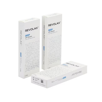 Evitar Congelamento Preenchedor Dérmico Revolax Fine Deep Sub Q Concentração 20 Mg por mL Injetável para Volume Facial Profundo e Tratamento de Rugas
