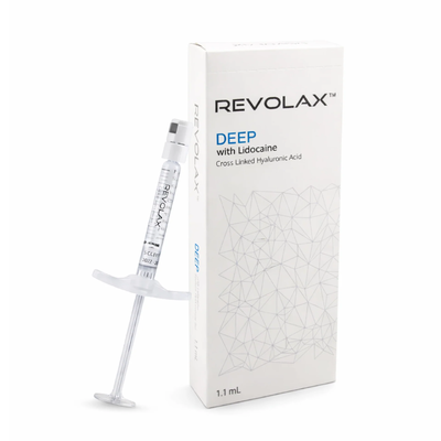 Evitar Congelamento Preenchedor Dérmico Revolax Fine Deep Sub Q Concentração 20 Mg por mL Injetável para Volume Facial Profundo e Tratamento de Rugas