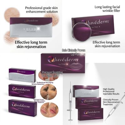 Preenchedor de Linhas Periorais Juvederm Ácido Hialurônico Preenchedor Dérmico para Linhas de Fumante Correção de Contorno Labial