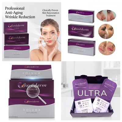 Preenchedor Juvederm Ultra 3 para Sulcos Nasogenianos Ácido Hialurônico Preenchedor Dérmico para Suavizar Linhas de Expressão 24mg/ml