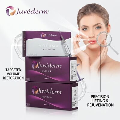 Preenchedor Juvederm Ultra 4 para Queixo Ácido Hialurônico Preenchedor Dérmico para Contorno da Mandíbula 24mg/ml