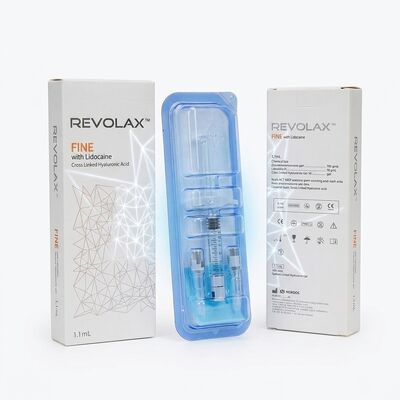 Revolax Sub-Q Full Face Filler Monofásico Ácido Hialurônico Preenchedor Dérmico 1.1ml para Restauração de Volume Facial