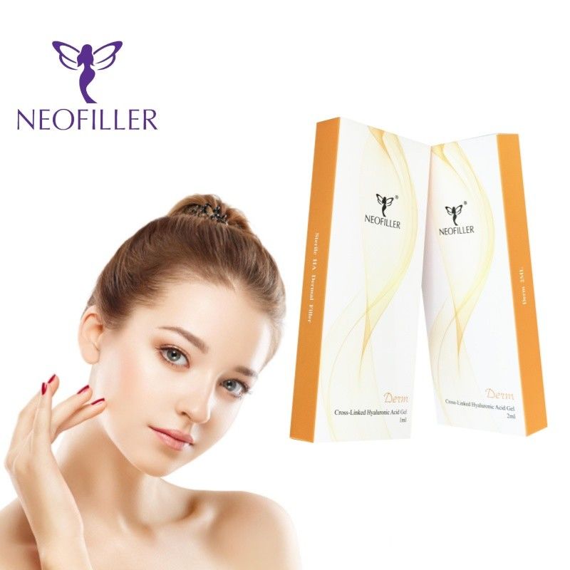 Experimente o poder de 20 ml de filler cutâneo de ácido hialurónico para 9-12 meses de beleza.