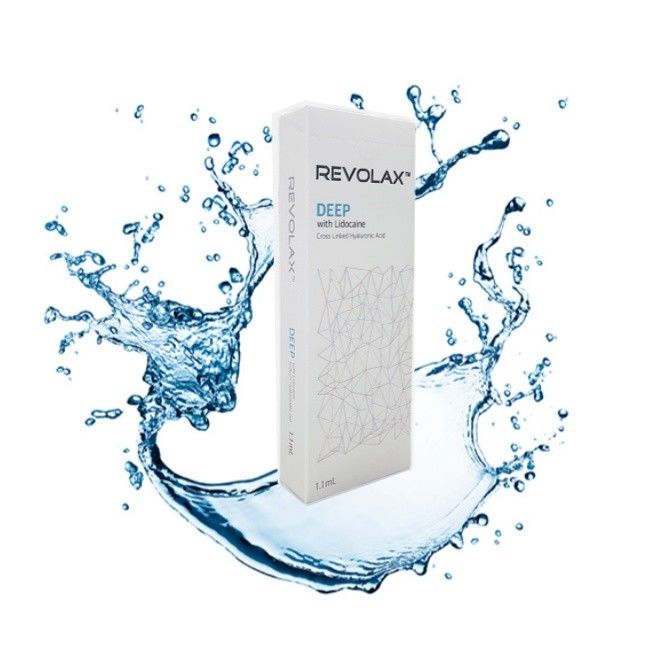 Revolax Ácido Hialurónico Face Filler Dermal para efeito duradouro de 6 a 12 meses