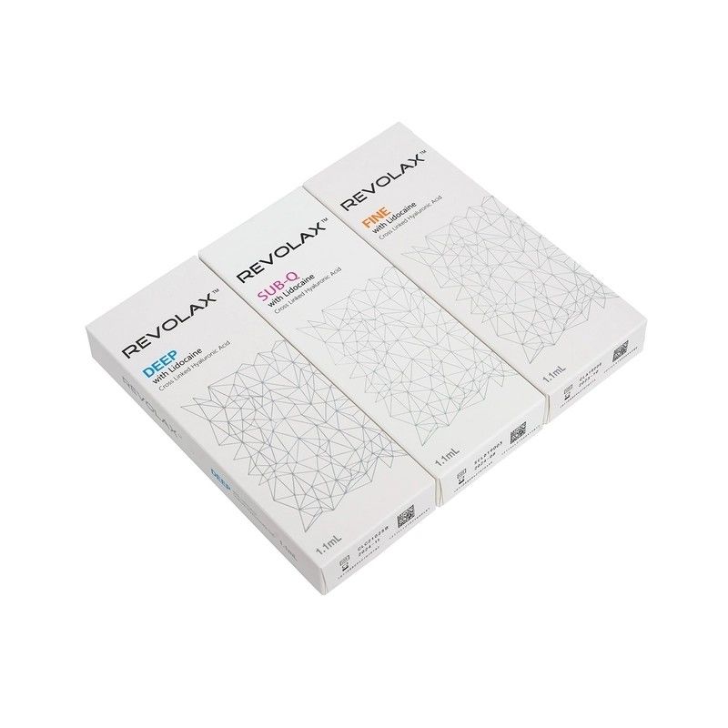 Multa cutânea ácida hialurónica Subq profundo do enchimento de Revolax 1.1ml para alisar e encher-se