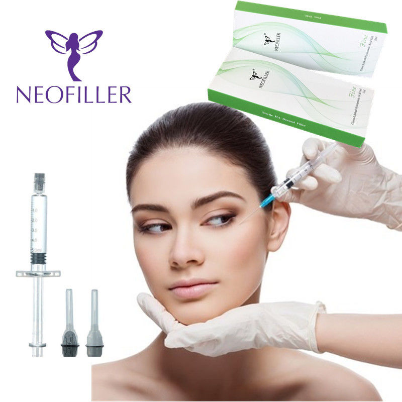 Injecções faciais de ácido hialurónico transparentes, seguras para todos os tipos de pele