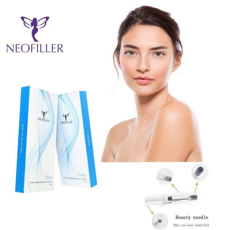 Redutor eficaz de rugas, ácido hialurônico, preenchimento dérmico, gel injetável transparente, temperatura ambiente, aprimoramento facial