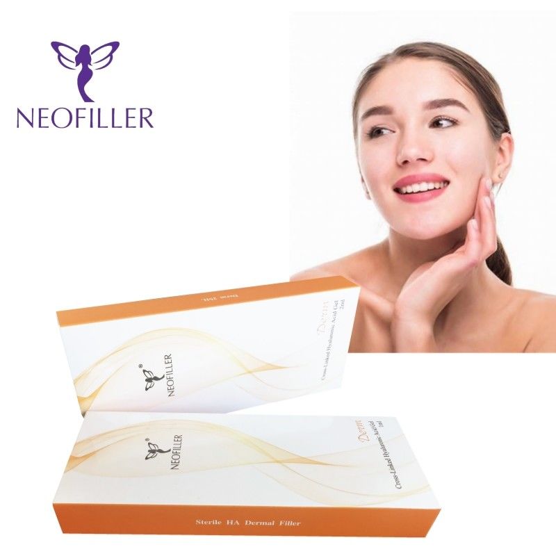 24mg-ml 2ml seringa derm ácido hialurônico preenchimento dérmico gel injetável realce de rejuvenescimento facial