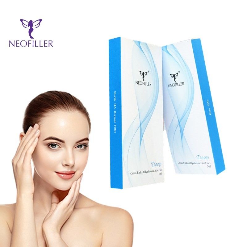 24 mg- ml Ácido hialurónico Preenchimento Dermológico 5 ml Gel Injetável Melhoramento do Contorno Facial Natural Suave