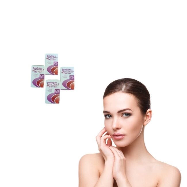 100U/frasco Injeção Antirrugas com Formulação em Pó para Redução Clínica de Rugas de Origem Americana