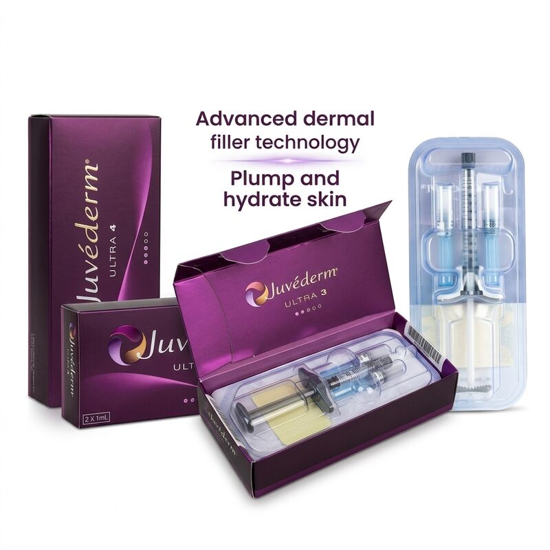 Ácido hialurónico Juvederm Enchimento Dermológico Adequado para várias áreas faciais e requer condições de armazenamento Evitar congelamento
