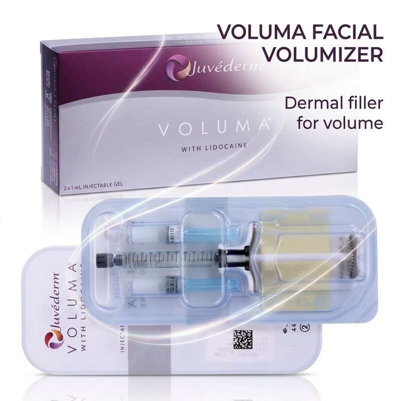 Gel Juvederm Dermal Filler produto anti-rugas projetado para suavizar rugas e melhorar os contornos faciais para profissionais