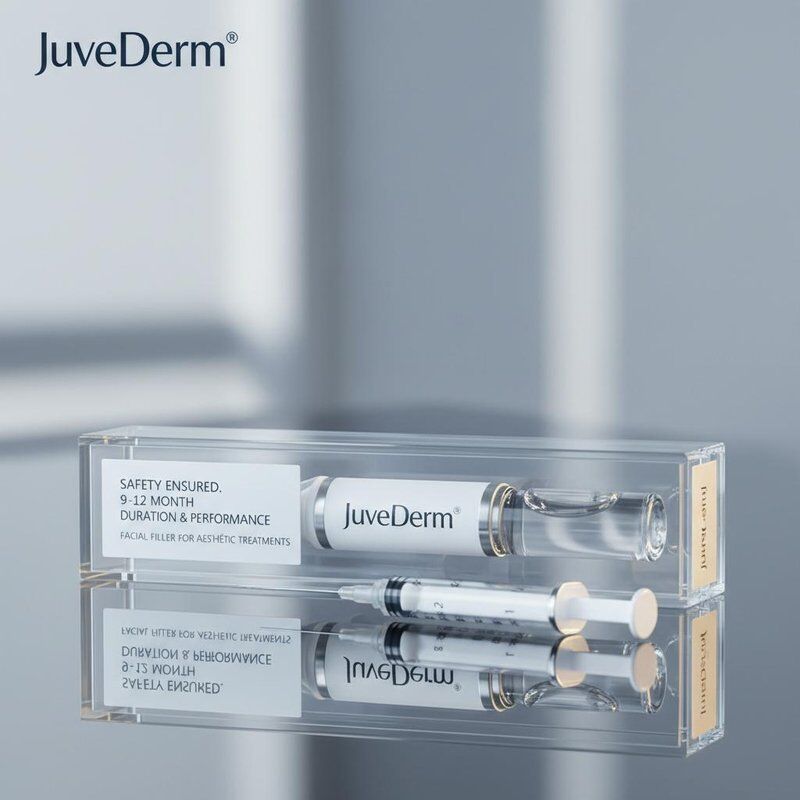 Preenchimento Facial Juvederm com segurança garantida, oferecendo 9 a 12 meses de duração e desempenho para tratamentos estéticos