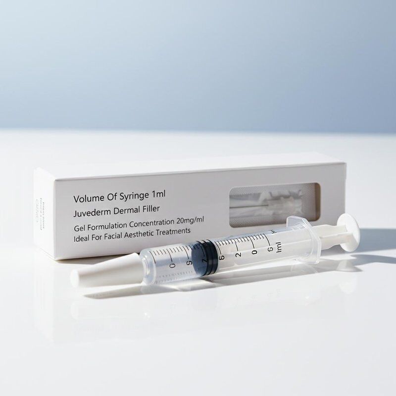 Volume da Seringa 1 ml Juvederm Dermal Filler Gel Formulação Concentração 20 mg Ml Ideal para Tratamentos Estéticos Faciais