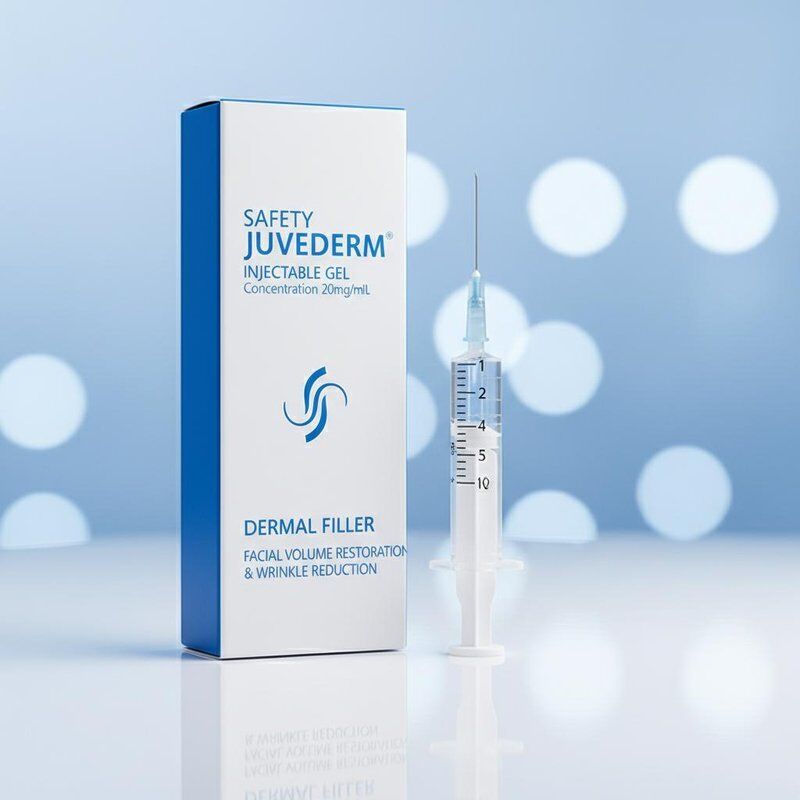 Segurança Juvederm Gel Injetável Concentração 20mg Ml Enchimento Dérmico Injetável para Restauração de Volume Facial e Redução de Rugas