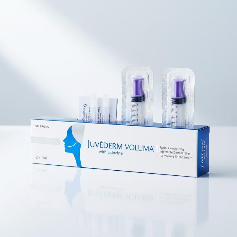Volume da Seringa 2 1 ml por Caixa Juvederm Voluma Filler Segurança Contouring Facial Injetável Filler Dermico para aumento de volume