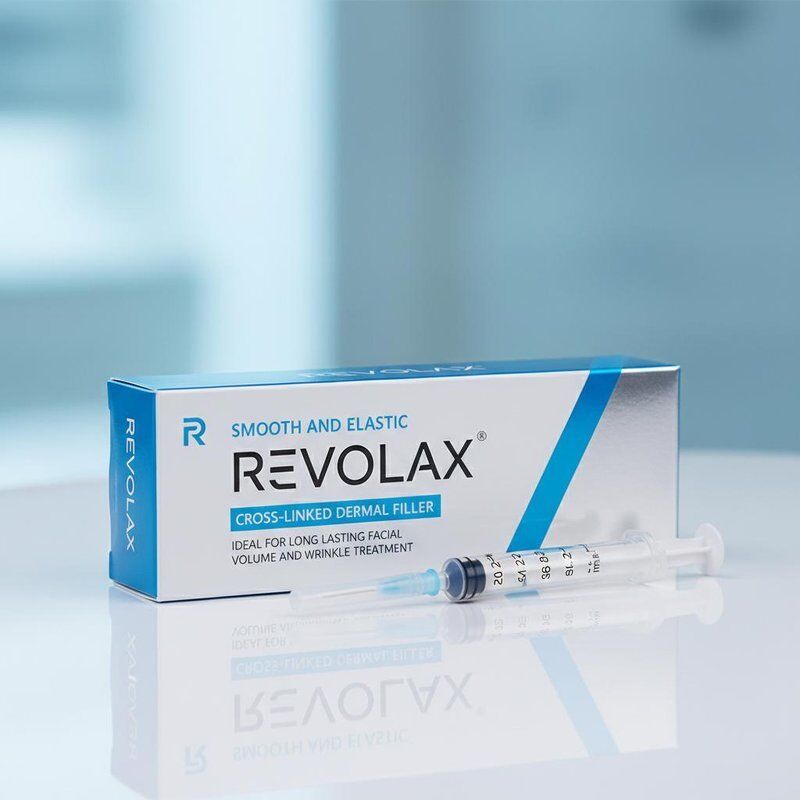 Enchimento dérmico Revolax suave e elástico Enchimento dérmico transversal ideal para tratamento de volume facial e rugas de longa duração