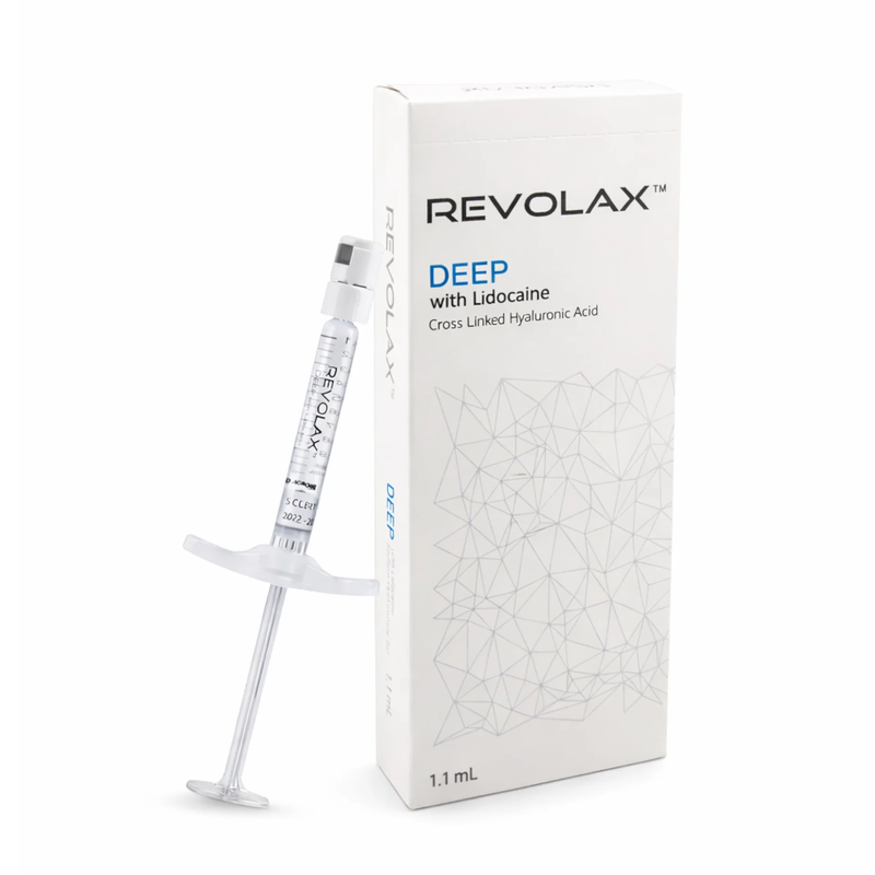 Evitar Congelamento Preenchedor Dérmico Revolax Fine Deep Sub Q Concentração 20 Mg por mL Injetável para Volume Facial Profundo e Tratamento de Rugas