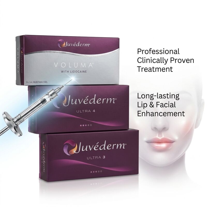 Preenchedor Juvederm para Rosto Completo com Ácido Hialurônico para Restauração Total do Volume Facial Antienvelhecimento