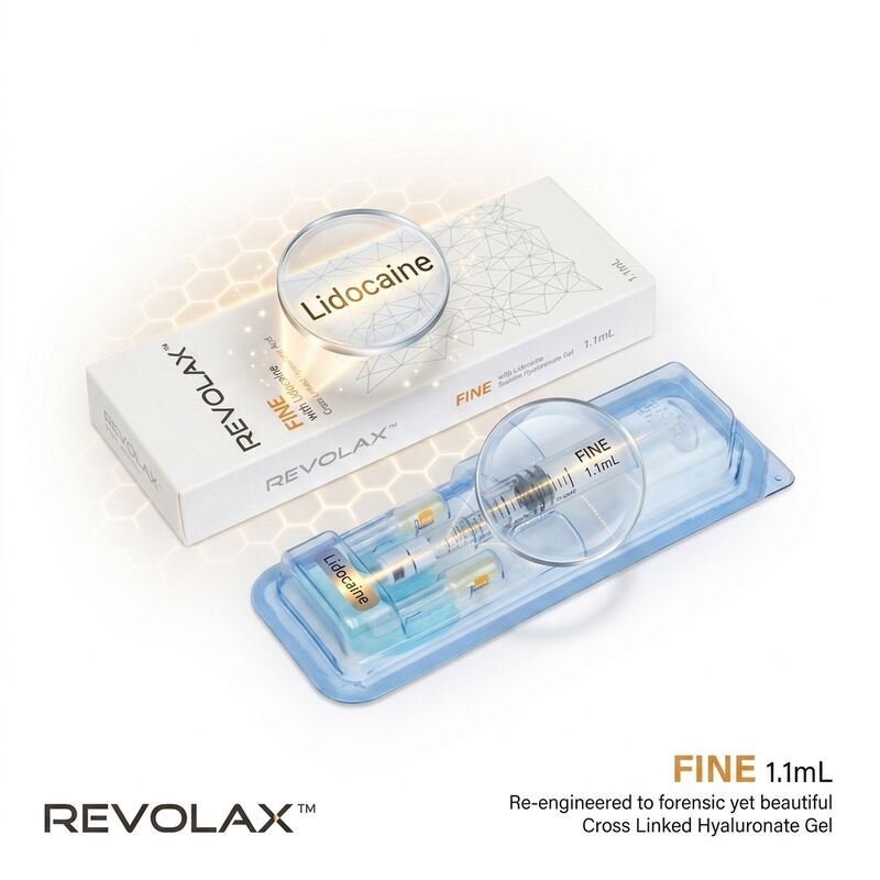 Revolax Deep Preenchedor de Sulcos Nasogenianos Ácido Hialurônico Monofásico Cross-Linked 1.1ml 24mg/ml